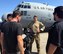A Fox TV camera crew shoots footage of Tech. Sgt. Ben Domian, a survival, evasion, resistance, and escape specialist with the 920th Rescue Wing, in front of a HC-130 P/N King June 15, 2016 at Patrick Air Force Base, Fla. The network shot footage of Domian to use for its newest reality show, 