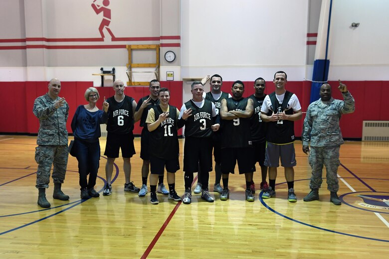 911th Mxg And Asts Face Off In Basketball Tournament Pittsburgh