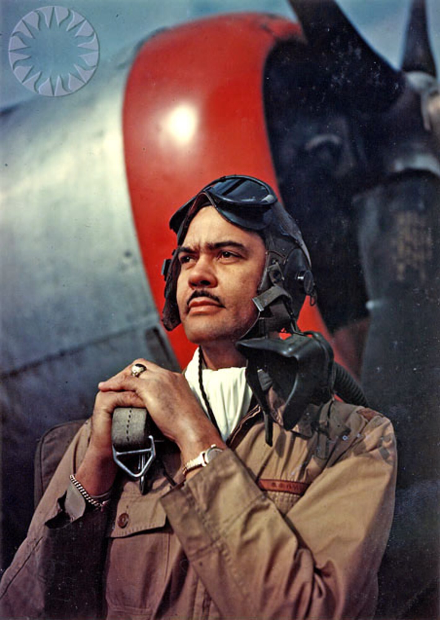 General Benjamin O. Davis, Jr. was the commander of the World War II Tuskegee Airmen. He is also known for being the first African-American general officer in the U.S. Air Force.