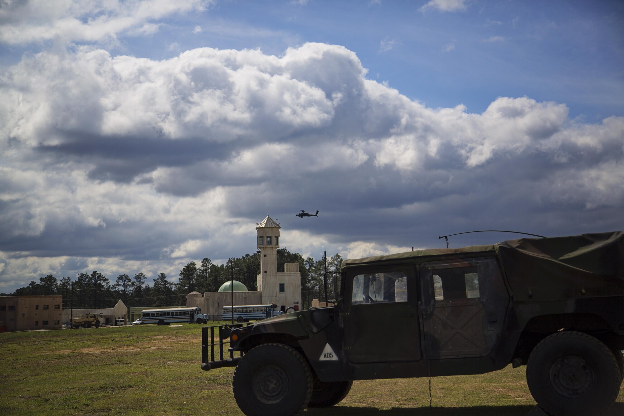 Reservists from the 512th Airlift Wing located at Dover Air Force Base, Del., conducted airfield training and provided support to Army units who were training at the Joint Readiness Training Center, Fort Polk, Louisiana, Feb. 15. 2017. (U.S. Air Force photo/Capt. Bernie Kale)