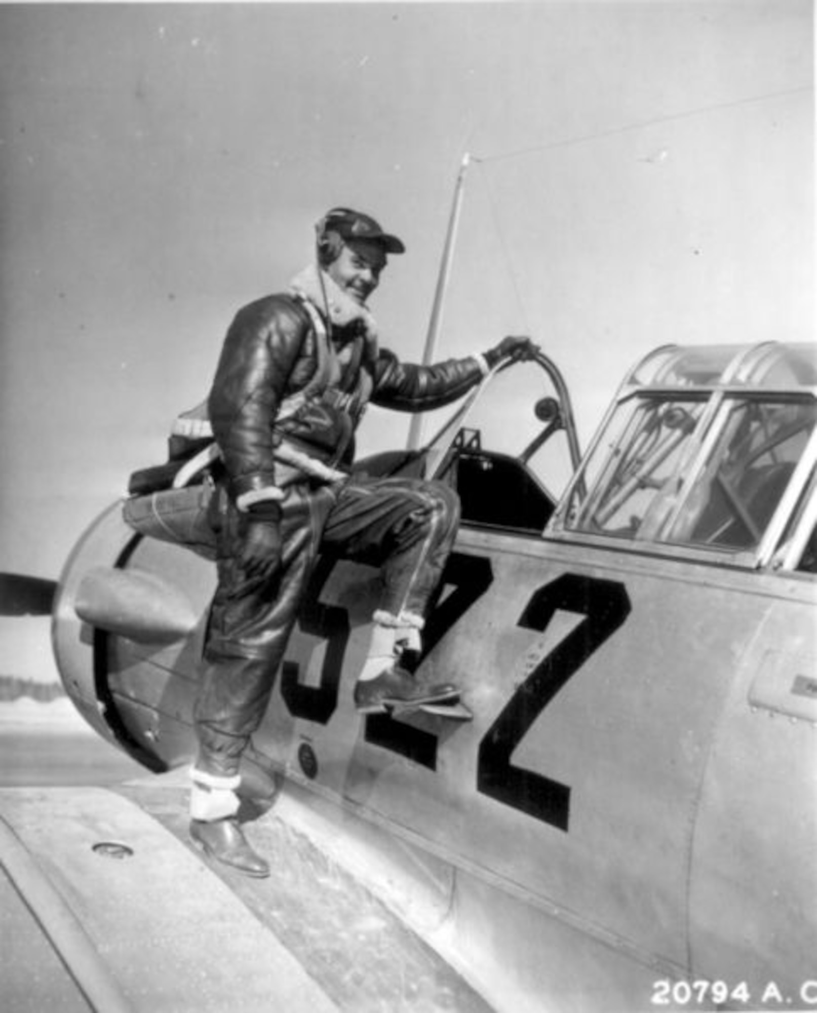 Benjamin O. Davis, an aviation pioneer and one of the most famous Tuskegee Airmen of World War II. (Air Force photo)