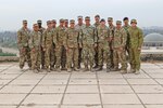 The Combined Joint Forces Land Component Command's Fires Team in Baghdad, Iraq on 30 Nov, 2016. The team works constantly to degrade ISIL across Iraq through lethal targeting to support the ISF maneuver plan through strikes. (Photo Credit: U.S. Army Sgt. Anna Pongo)