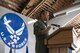 Lt. Col. Geoff Fukumoto, the 6th Attack Squadron Commander, speaks about the MQ-1 Predator during a ceremony at Holloman Air Force Base, N.M., Feb. 27, 2017. The MQ-1 Predator has provided many years of service and is being phased out of service as the Air Force transitions to the more capable MQ-9 Reaper. The MQ-1 Predator is an armed, multi-mission, medium-altitude, long-endurance remotely piloted aircraft that is employed primarily as an intelligence-collection asset and secondarily against dynamic execution targets. (U.S. Air Force photo by Ilyana A. Escalona)