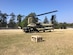 A CH-47 Chinook helicopter from JTF-Bravo's 1st Battalion, 228 Aviation Regiment unloads a pallet of equipment and supplies during a deployment readiness exercise of the U.S. Southern Command Situational Assessment Team (SSAT) in Zambrano, Honduras, Feb. 21 through 23. The SSAT is a quick-reaction deployable team comprised of experts that provide the commander of USSOUTHCOM an immediate assessment of conditions and unique Department of Defense requirements which might be needed during a Humanitarian Assistance, Disaster Response event within the Central American Area of Responsibility.