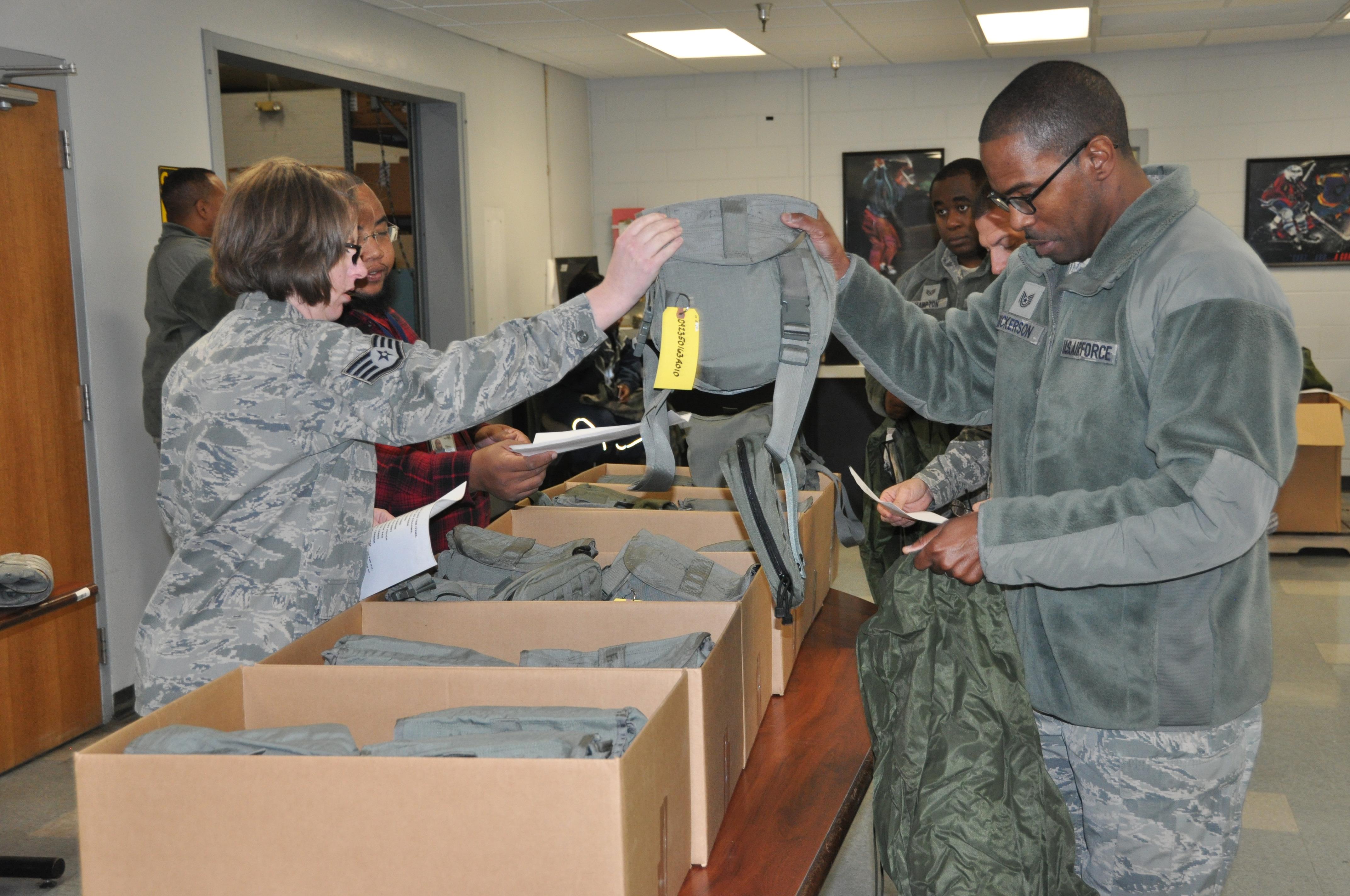 908th LRS Partners with 42nd to Supply Deployers > Maxwell Air Force