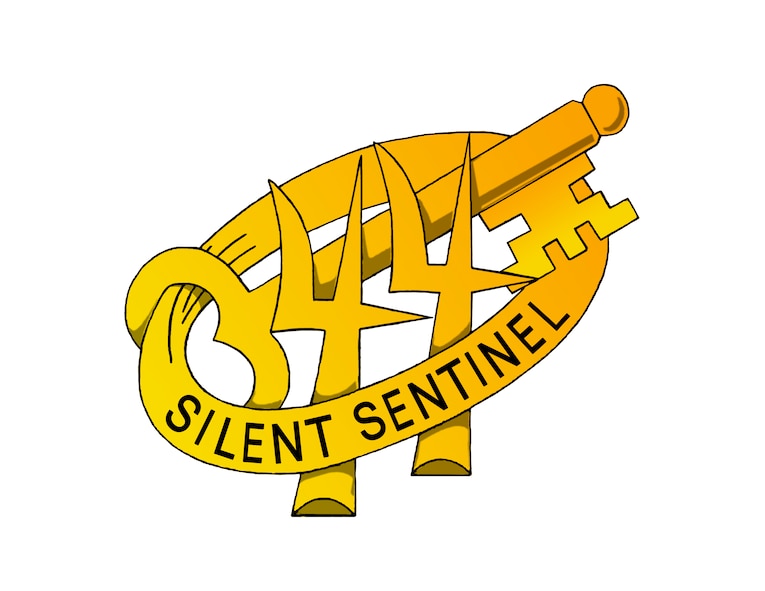 U.S. Army 344th Military Intelligence Battalion Silent Sentinel Key. (Courtesy Graphic)