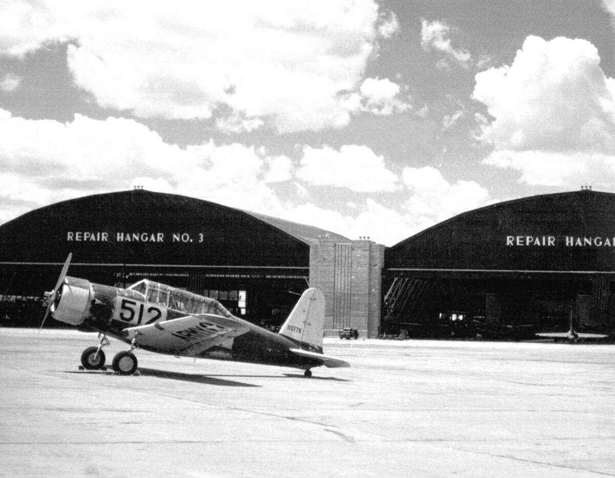 Tinker History BT13 Valiant is first aircraft modified at air depot
