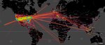 Part of the Memex suite of tools, Tellfinder reveals trafficking activity and summarizes the behavior of and relationships between the entities that post them. DARPA graphic