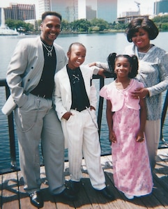 The Kelly Family endured many setbacks in life, from drug and alcohol abuse, to living in a homeless shelter and a freak accident causing them to lose Hilliard Kelly II. Despite the misfortune, the family is doing well now and Kelly II's legacy lives on as both of his children now serve in the U.S. military. (Courtesy photo) 