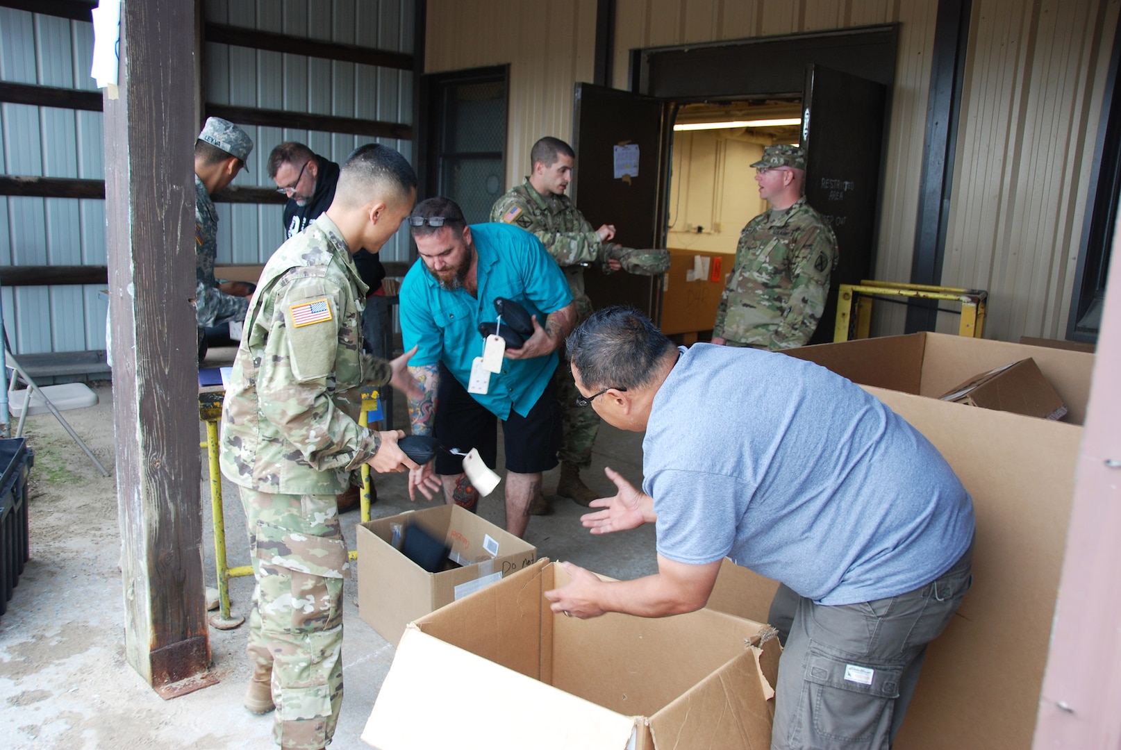 Night vision goggles are among common items like tools, tents and body armor that Army units are turning in to DLA Disposition Services and DLA Distribution as part of the All Army Excess initiative.