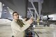 Master Sgt. Steven Feliz, a 910th Airlift Wing aerial spray maintainer, inspects nozzles on a wing boom for the Modular Aerial Spray System (MASS) on a Youngstown C-130H Hercules aircraft here, Jan. 4, 2017. The 910th Airlift Wing operates the Department of Defense’s only aerial spray mission to control the spread of disease by eliminating pest insects, remove invasive vegetation and disperse oil spills in large bodies of water. The system typically uses booms that run through a port in the aircrew door, extending from the side of the aircraft. Aerial spray maintainers and operators still occasionally install and test the wing-mounted boom system to use for some applications. (U.S. Air Force photo/Eric White)