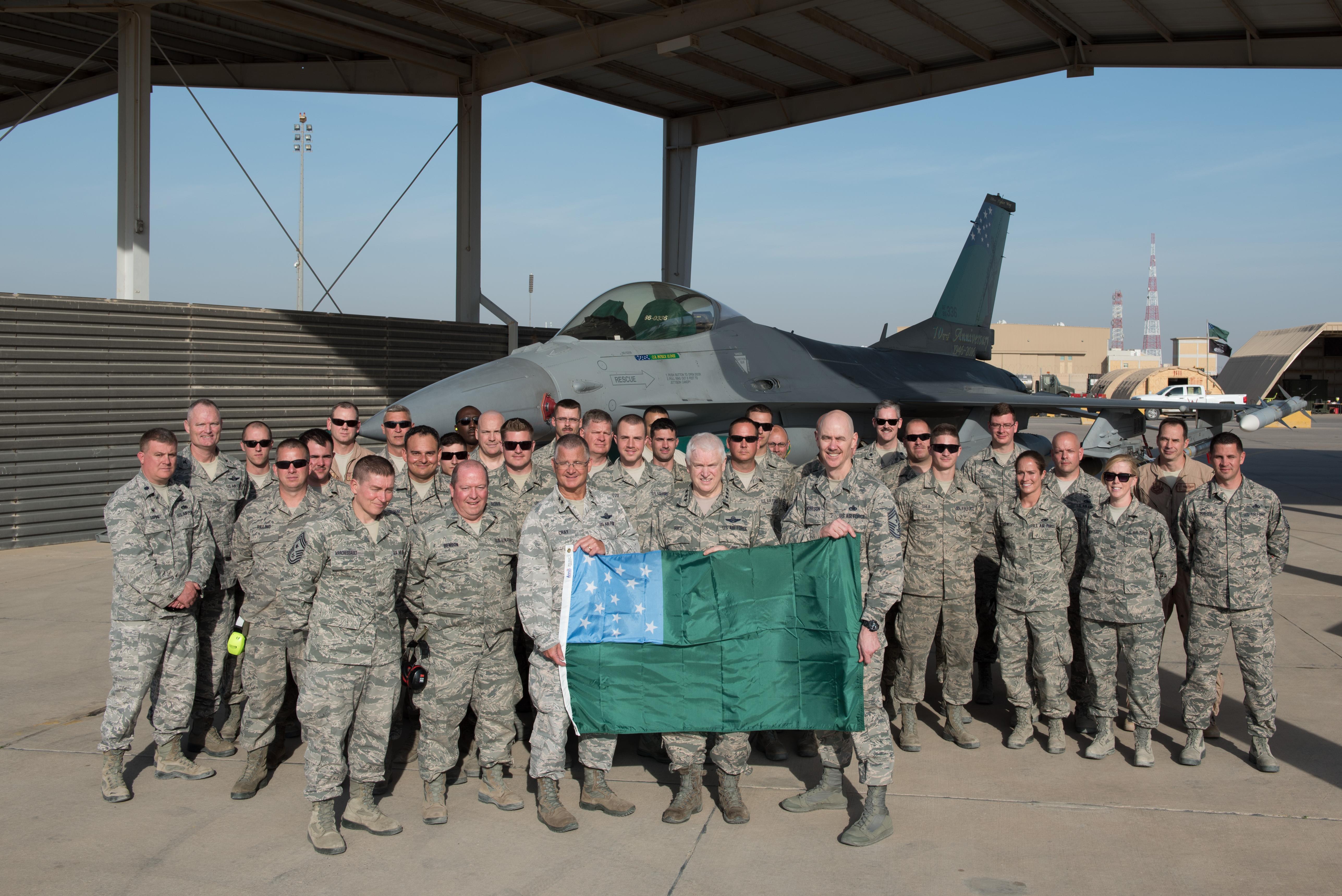 Ang Director Visits Deployed Airmen