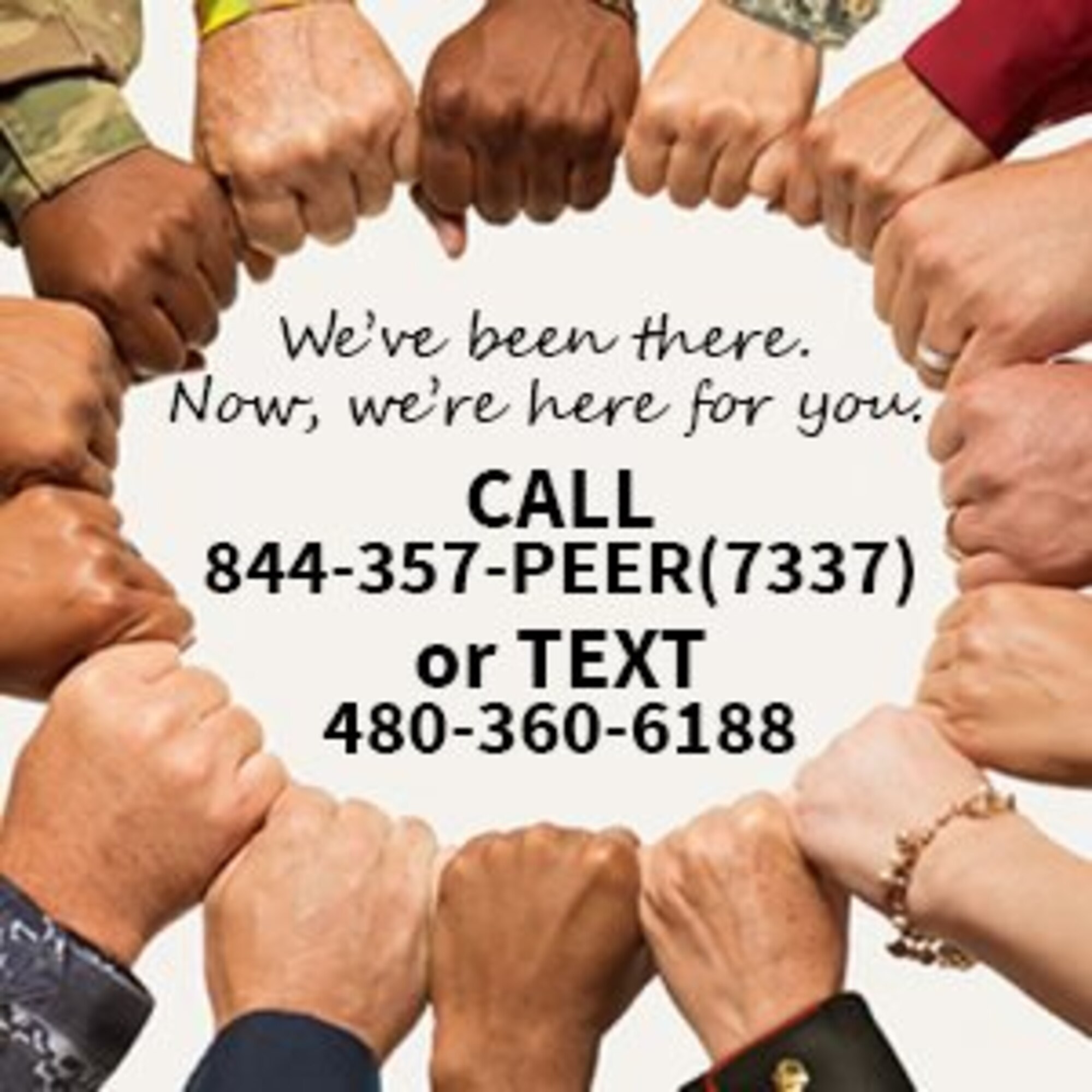 The Department of Defense launched a new call and outreach center “BeThere” Peer Assistance Line, that offers confidential peer support to active duty service members, National Guardsmen, reservists and family members through 24/7 chat, phone and text on Oct. 21, 2016. The program is staffed by veteran service members and family members of veterans, and aims to provide support for everyday problem-solving of career and general life challenges. (Courtesy Graphic)