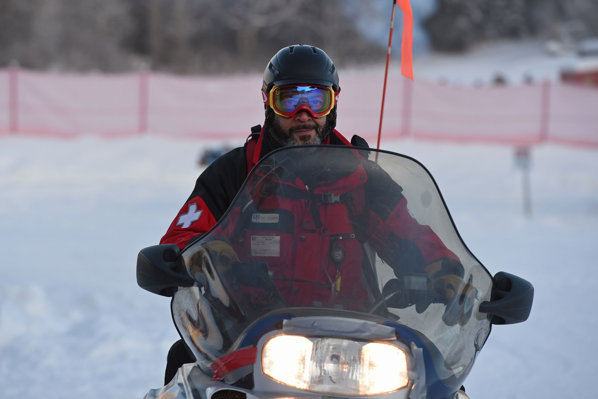 Joint Base Elmendorf-Richardson service members and families participate in Winterfest at the Hillberg Ski Area, Dec. 22, 2016.The event featured face painting, gingerbread house making, pictures with Santa, snow machine riding, dog sled riding, tubing, skiing and snowboarding. 