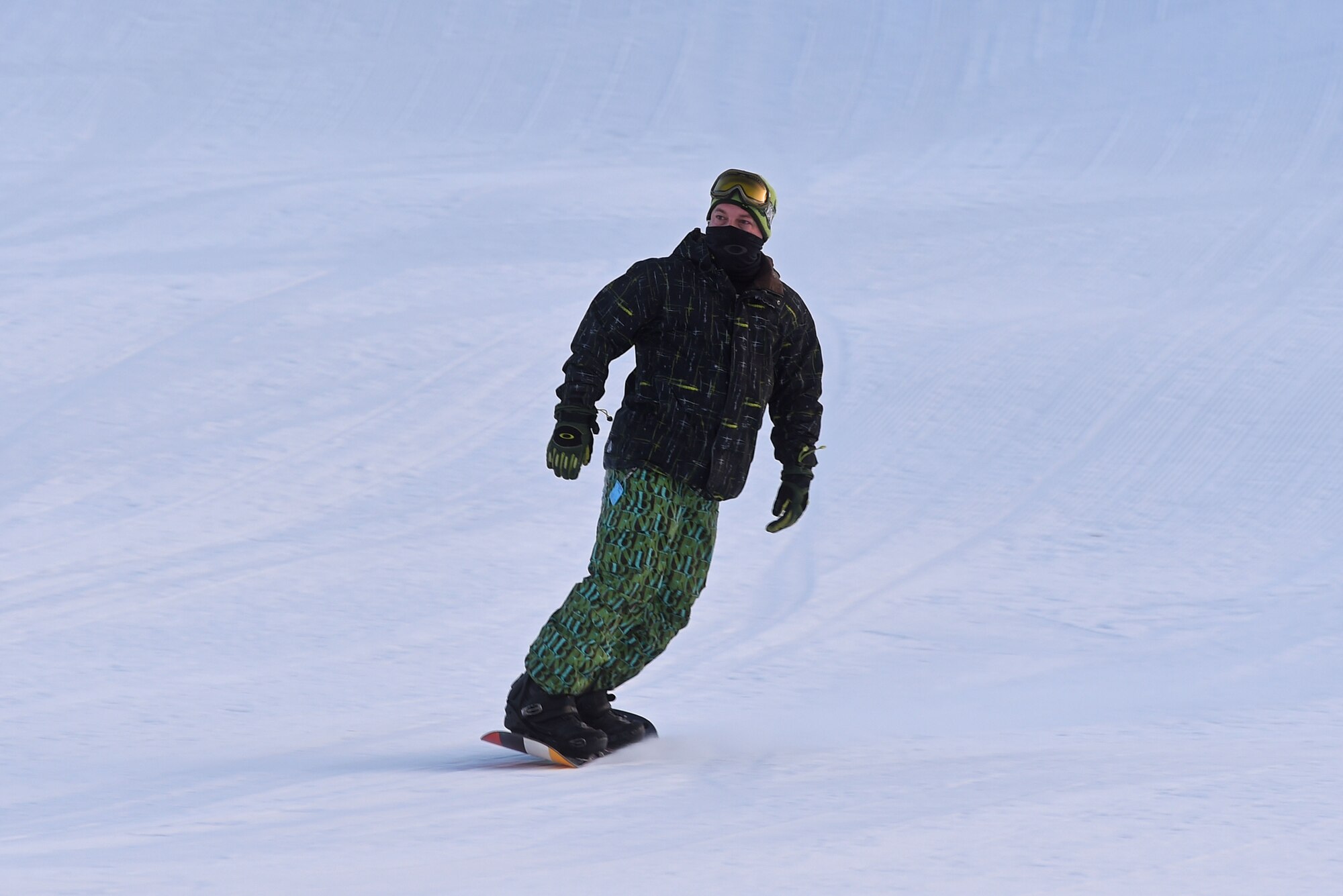 Joint Base Elmendorf-Richardson service members and families participate in Winterfest at the Hillberg Ski Area, Dec. 22, 2016.The event featured face painting, gingerbread house making, pictures with Santa, snow machine riding, dog sled riding, tubing, skiing and snowboarding. 