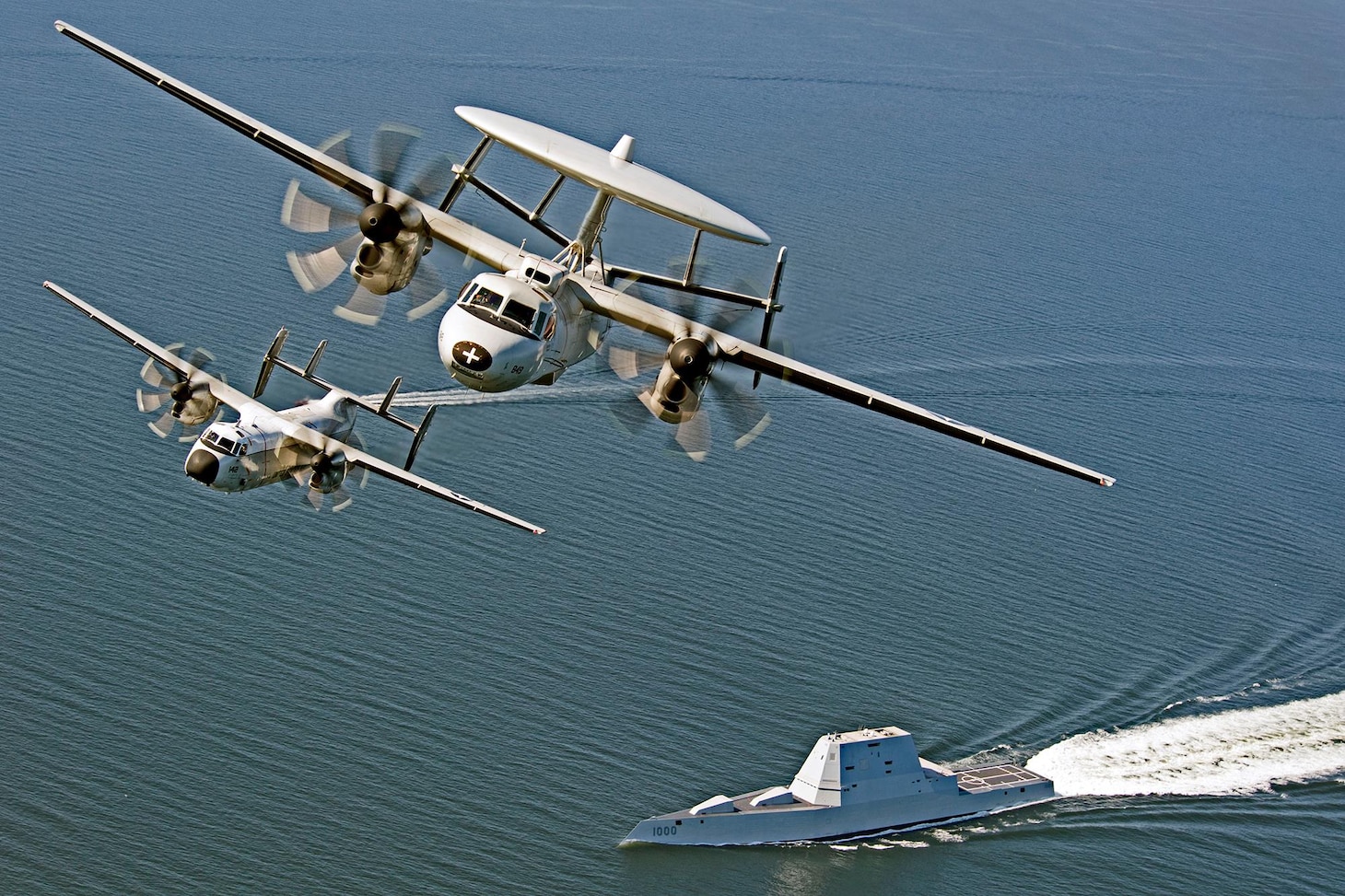 An official file photo of E-2D Advanced Hawkeye 