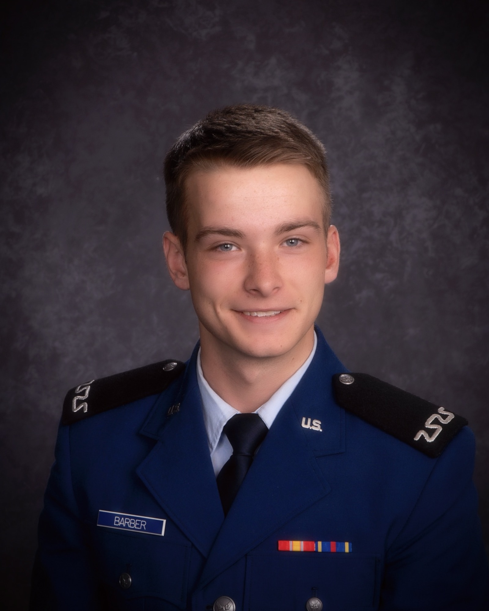 Cadet 4th Class Timothy Barber. (U.S. Air Force photo)