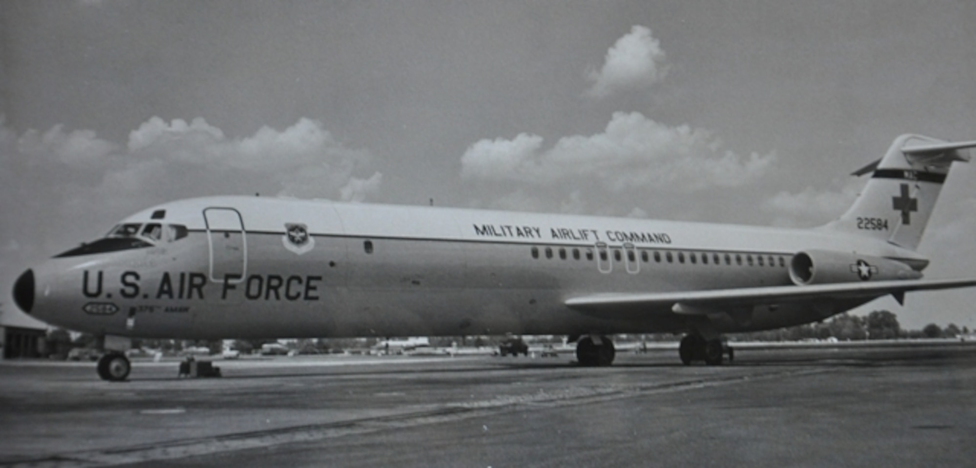C-9 Nightingale, 1968-2003: In 1968, MAC activated a new 1400th Air Base Wing to take over host wing responsibility for Scott AFB. This allowed the 375th to focus more on its aeromedical airlift mission—a mission that was expanding through the addition of new medical transport aircraft, C-9A Nightingales. The new C-9A Nightingale was equipped with an assortment of important medical capabilities, but one of its most significant new features was its increased speed and range over existing medical transports.