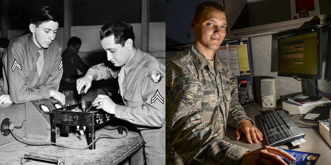The communications training era began in Sept. 1940 with the opening of the Radio School, which trained over 150,000 Airmen. By 1959, the remaining courses were either phased out or relocated. Currently, the 375th Communications Group supports the mission of the 375th Air Mobility Wing in its global reach mission by providing command, control, communications and computer support to the Department of Defense.