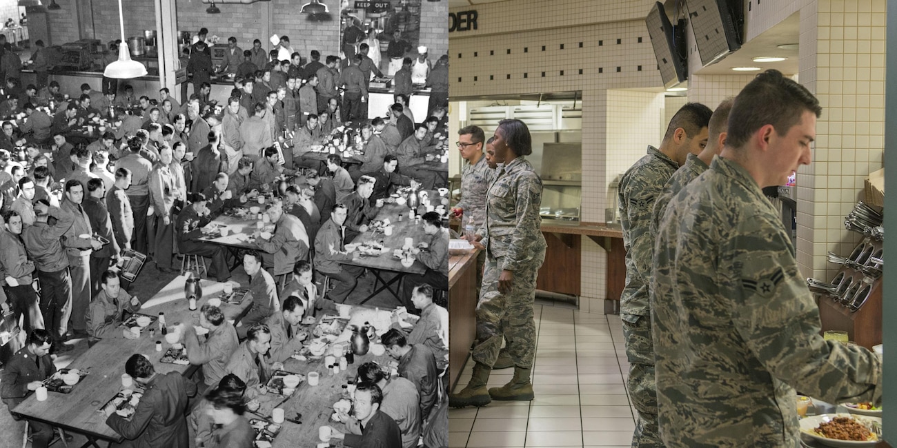 Building 700 was once Scott Field’s 600-man mess hall in the 1940’s. The staff at the Nightingale Dining Facility at Scott Air Force Base host approximately 200 customers during lunch and 500 total between breakfast, lunch and dinner. The Nightingale Inn is an award-winning facility having been named the Best in AMC and Best in the Air Force.