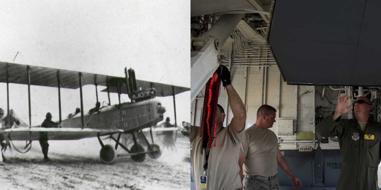 Scott Field began as an aviation-training field for World War I pilots in August 1917 when the 11th and 21st Aero Squadrons from Kelly Field, Texas arrived. The first flight from Scott Field occurred on Sept. 2, 1917. Scott Air Force Base, home to the Air Mobility Command, is also the headquarters of the U.S. Transportation Command and coordinates transportation across all military services.