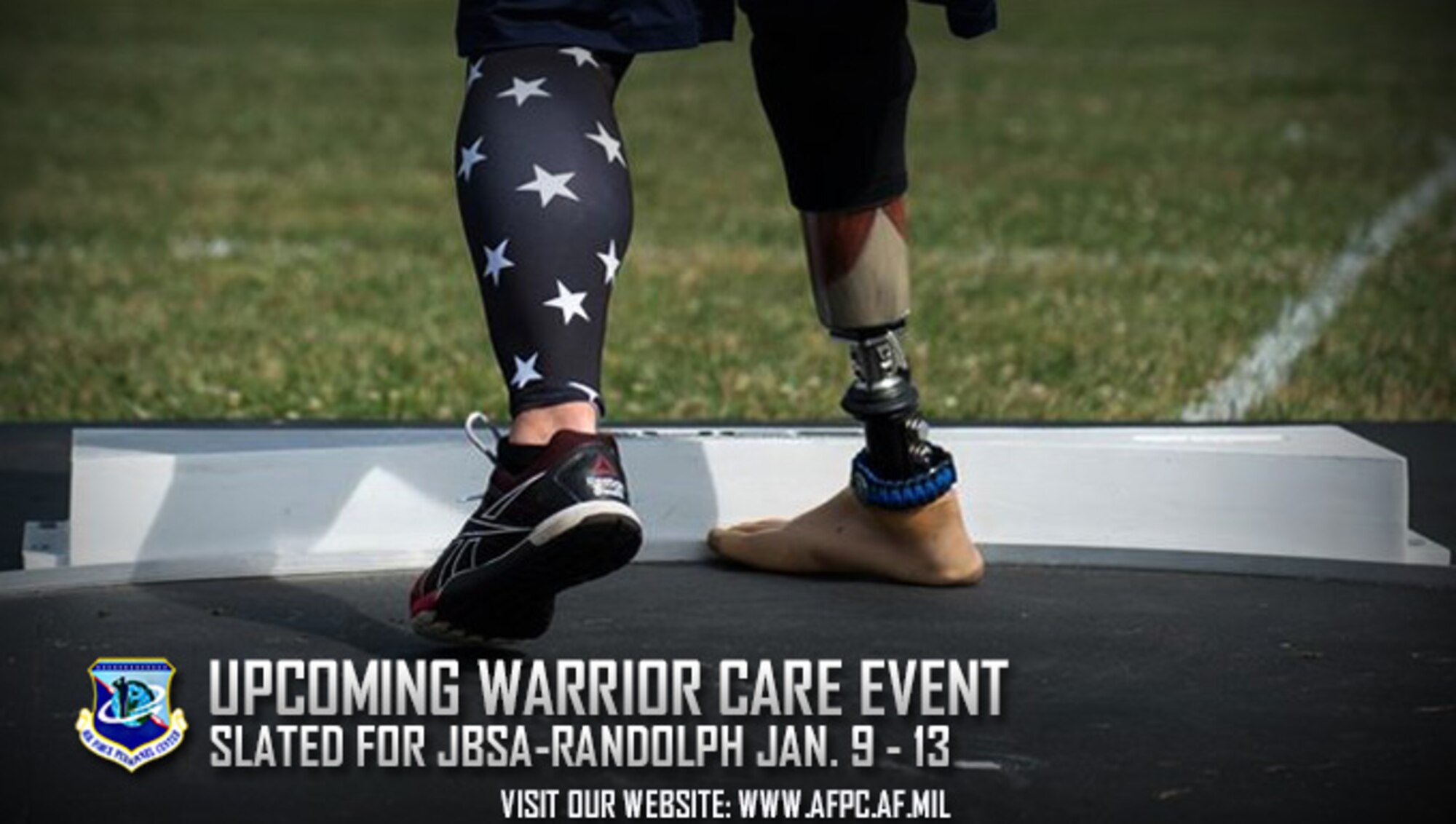 The Air Force Wounded Warrior Program will host a Warrior CARE Event Jan. 9 -13 at JBSA-Randolph where about 120 wounded, ill or injured service men and women from across the nation are expected to participate.  (U.S. Air Force courtesy photo)
