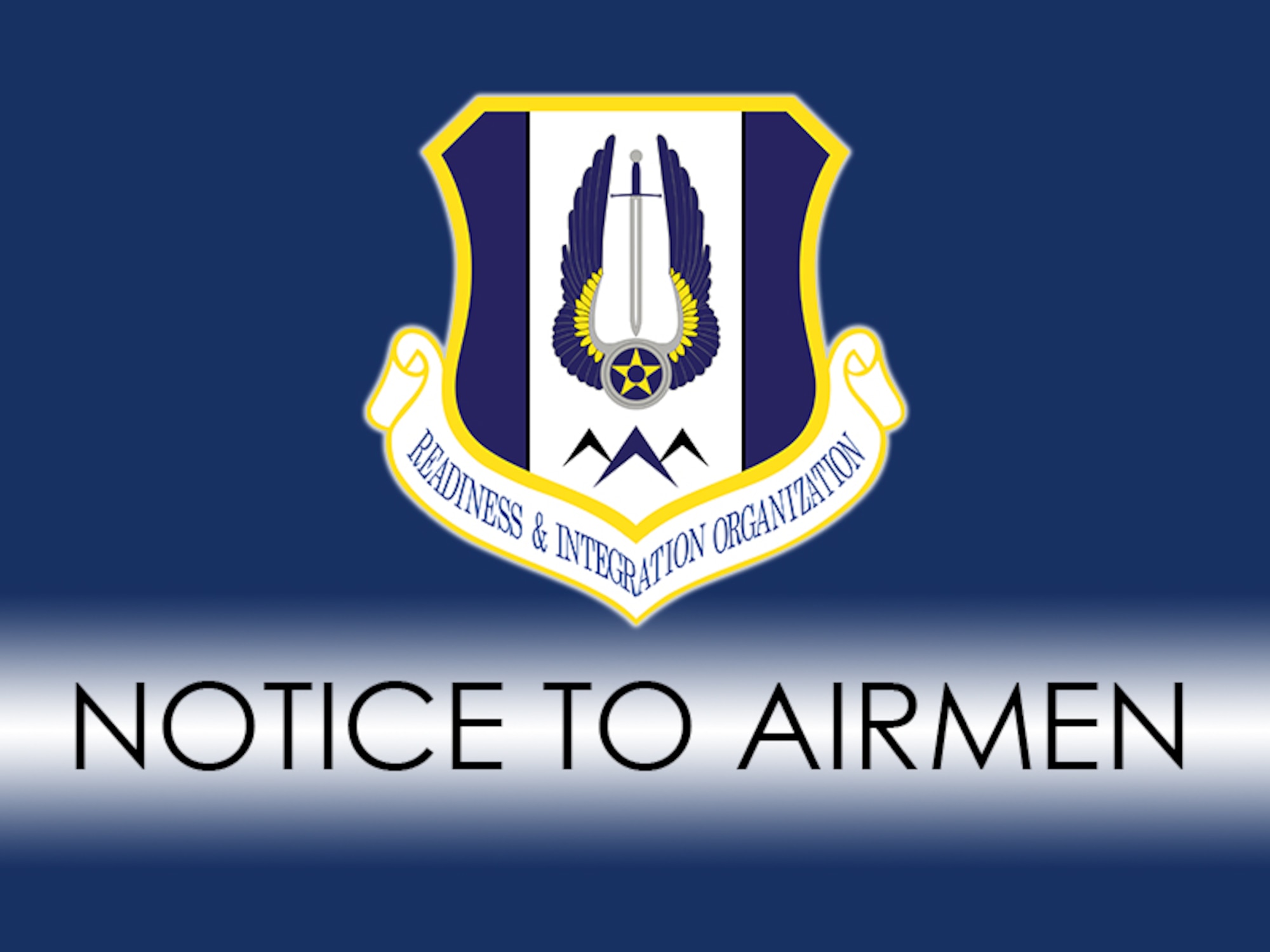 HQ RIO Notice to Individual Reserve Airmen 