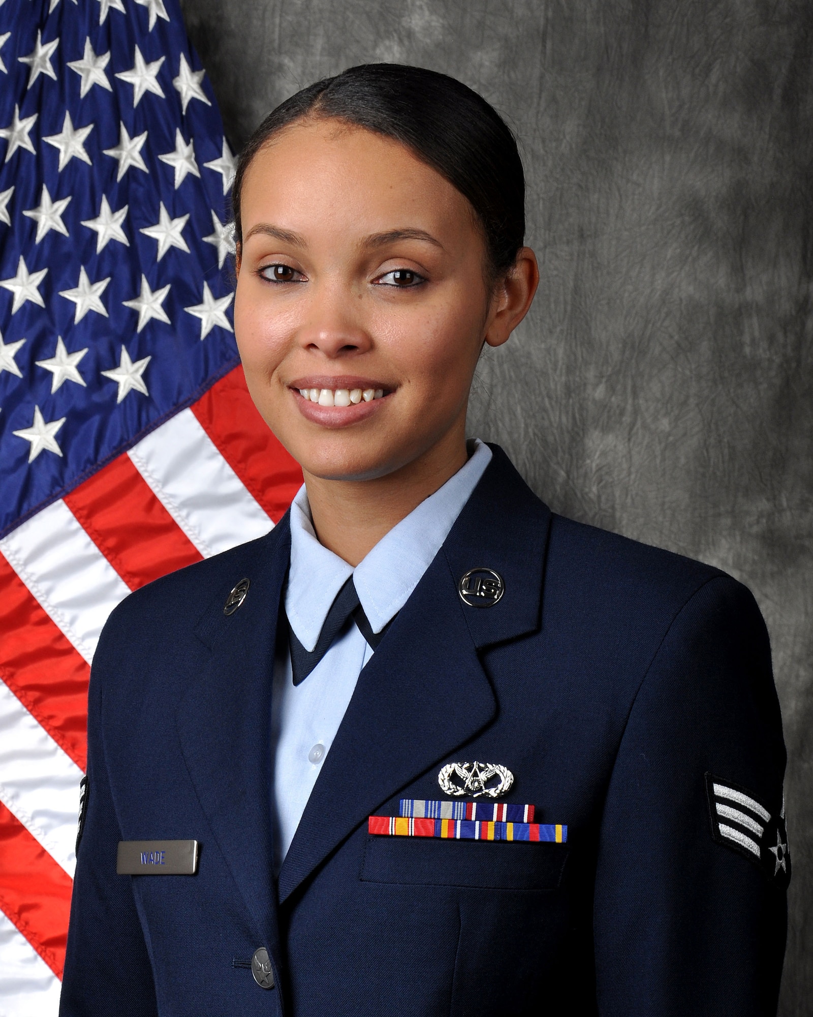 Senior Airman Kianna Wade, 445th Civil Engineer Squadron operations management journeyman, is the 445th Airlift Wing Airman of the Quarter, fourth quarter. 