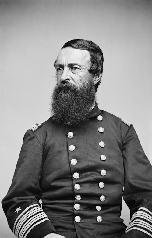 Rear Adm. David Dixon Porter commanded the Mississippi Squadron throughout the Vicksburg campaign. The naval forces under his command proved a key factor in Union victory at Vicksburg.