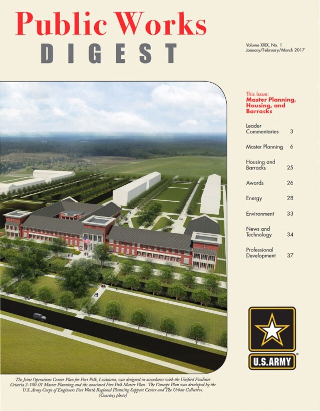 cover image of Jan/Feb/Mar 2017 issue of Public Works Digest