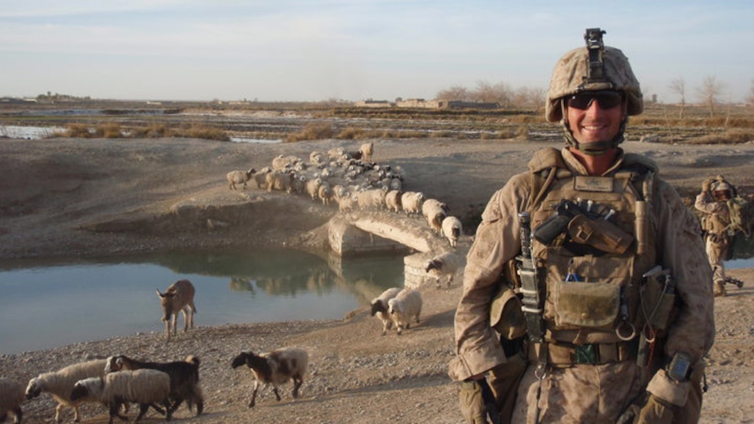 Master Sgt. Clifford Farmer, shown here during a 2010 deployment to Afghanistan, has four combat tours under his belt and years of experience as an explosive ordnance disposal technician. Today, he battles post-traumatic stress disorder and depression, and urges leaders across the Marine Corps to show understanding and compassion for Marines who may be suffering. 