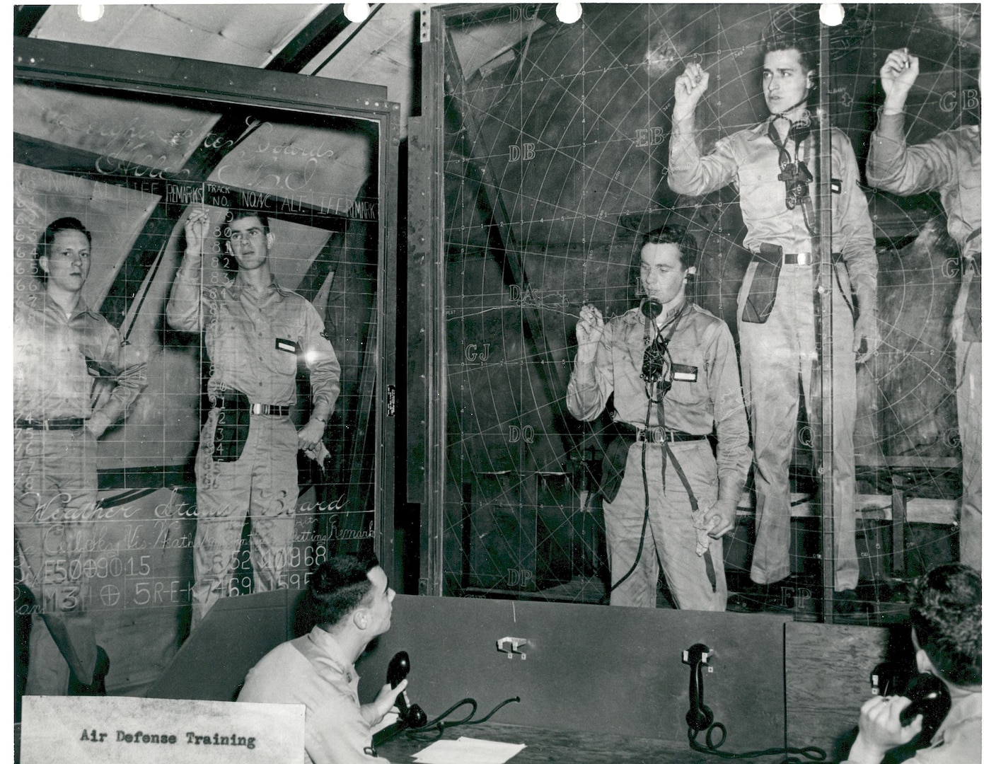 Air Defense students patriciate in training at the 339rd
Training Squadron on Keesler Field, Miss. (Courtesy photo)
