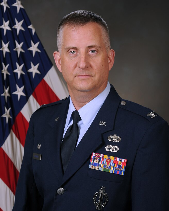 Col. Brett A. Newman, 419th Maintenance Group commander