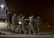 A U.S. Army carry team transfers the remains of Army Spc. Isiah L. Booker, of Cibolo, Texas, Jan. 11, 2017, during a dignified transfer at Dover Air Force Base, Del. Booker was assigned to the 2nd Battalion, 5th Special Forces Group, Fort Campbell, Ky. (U.S. Air Force photo by Senior Airman Zachary Cacicia)