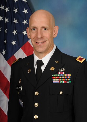 Army Col. Daniel A. Keller, 1189th Transportation Surface Brigade commander (1189th TSB).