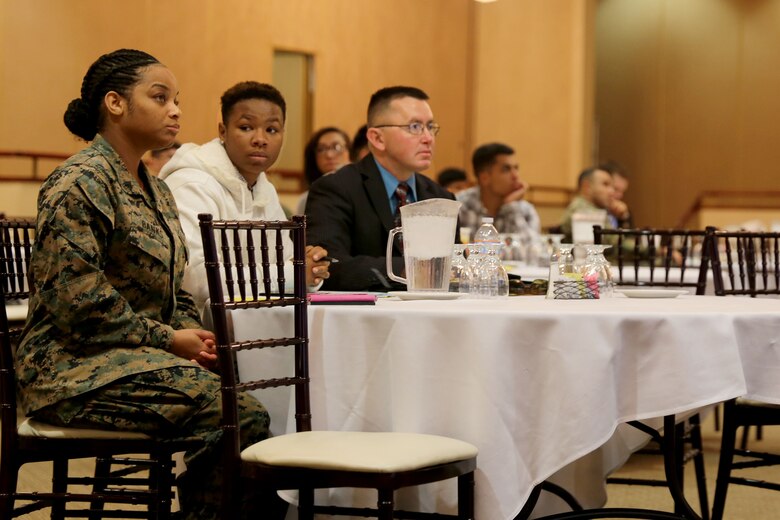 Camp Pendleton held a Technology Industry Forum at the Pacific Views Event Center, Jan 12, 2017. The event was presented by Microsoft and intended to educate   transitioning service members about career paths in the technology industry.
