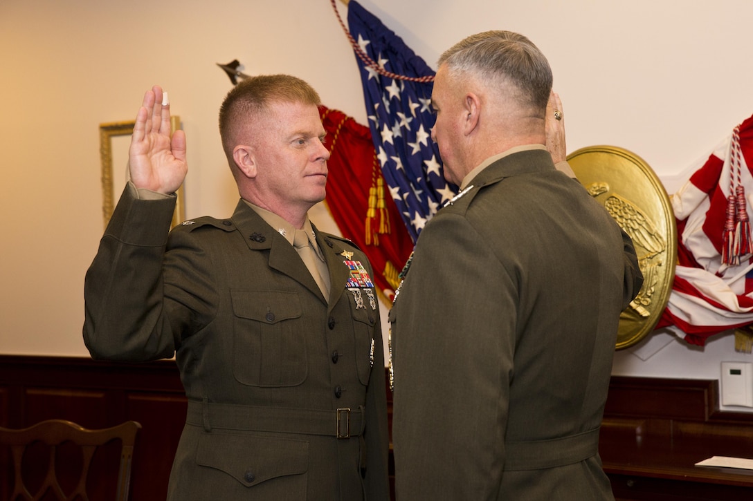 Lt. Col. Brian G. McAvoy Promotion Ceremony