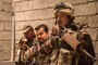 Peshmerga soldiers practice urban room clearing during training at Bneslawa, Iraq, Jan. 10, 2017. The training was conducted as part of the overall Combined Joint Task Force – Operation Inherent Resolve’s building partner capacity mission CJTF-OIR is the global Coalition to defeat ISIL in Iraq and Syria. (U.S. Army photo by Spc. Ian Ryan)