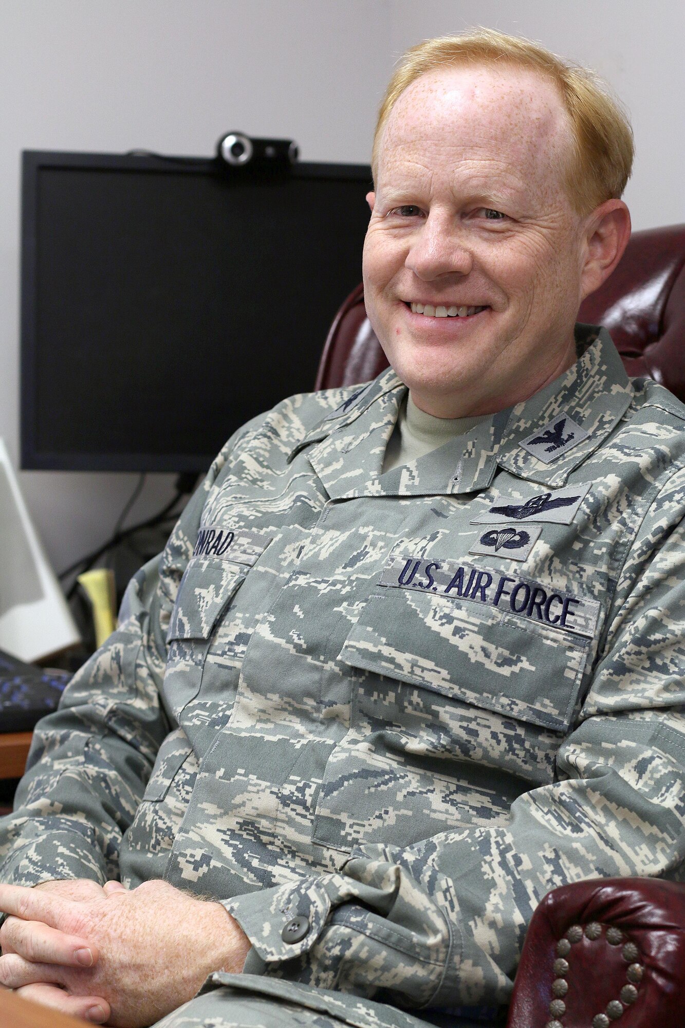 Col. Matthew Conrad is the 445th Airlift Wing vice commander. 