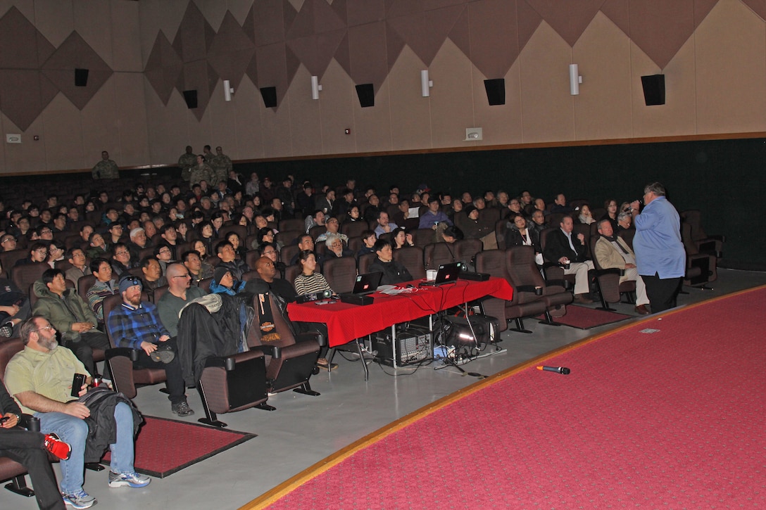 District members attended mandatory training classes on several subjects such as winter driving, safety, ethics, suicide prevention etc. at U.S. Army Garrison Yongsan Multi-Purpose building Jan. 18.