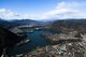 The view from the inside of a UH-1N Iroquois as it flies over a lake near Mt. Fuji, Japan, during a training mission Jan. 13, 2017. Members of the 459th Airlift Squadron complete hoist training at a landing zone near Mt. Fuji. (U.S. Air Force photo by Staff Sgt. David Owsianka)