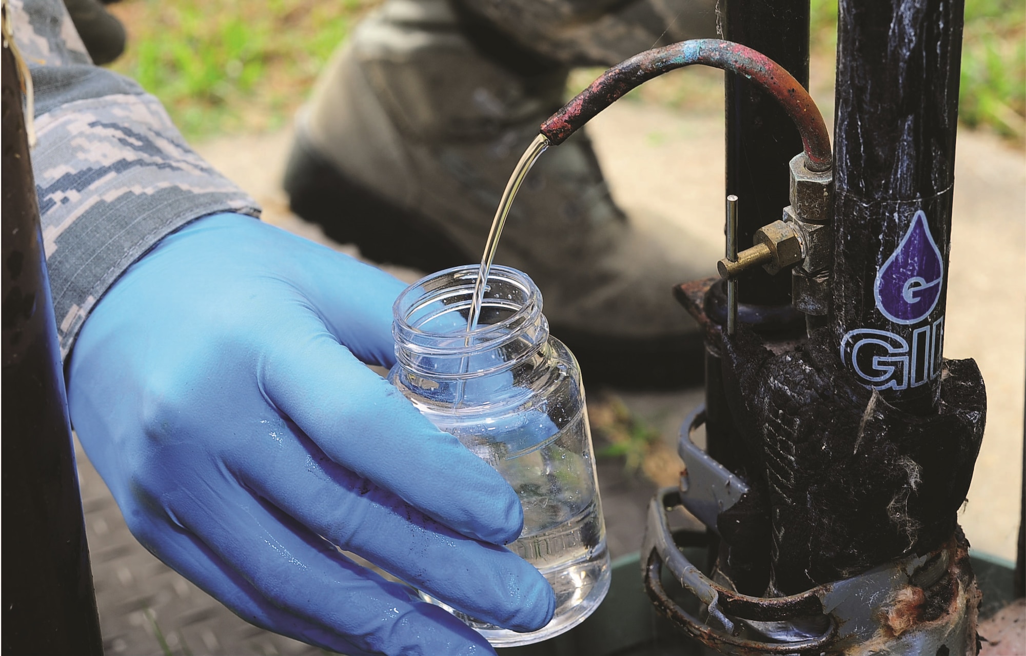 Fairchild Air Force Base was identified as a test site by the U.S. Air Force Civil Engineer Center, which has been conducting proactive and comprehensive assessments at a variety of active and closed bases to determine if Perfluorooctanesulfonic acid and/or Perfluorooctanoic acid, are present in the ground water. PFOS/PFOAs originate from a variety of sources to include common household items as well as many water, heat and fire-resistant products, and have been a key component in aqueous film forming foam for many years. (Courtesy Photo)