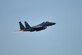 An F-15E Strike Eagle takes off to perform a practice run for the inauguration flyover at Joint Base Langley-Eustis, Va., Jan. 19, 2017. (U.S. Air Force photo/Airman 1st Class Tristan Biese)