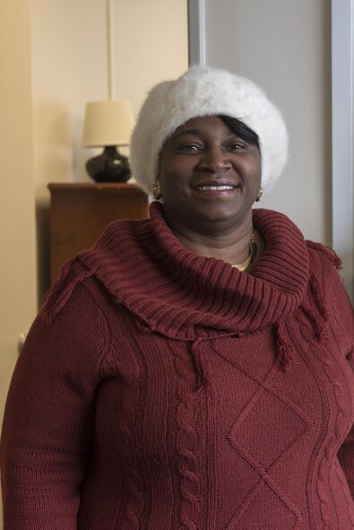 Bernice E. Milton, 374th Force Support Squadron community readiness specialist, poses for a photo at Yokota Air Base, Japan, Jan. 19, 2017. Milton is in charge of the Transition Assistance Program and helps ensure that separating service members meet all Career Readiness Standards as they transition from military to civilian life. (U.S. Air Force photo by Senior Airman David C. Danford)
