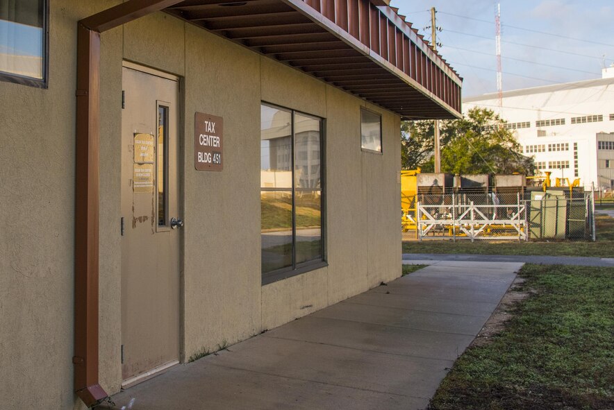 The Tax Center here is open and offers free tax preparation services until April 18. Appointments are available Monday, Tuesday, Thursday and Friday from 8 – 11 a.m. and 12:30 – 3:30 p.m. Wednesdays are reserved for walk-in clients. The Tax Center is located in Bldg. 451. For questions or to schedule an appointment, call 850-882-1040.  (U.S. Air Force photo/Kristin Stewart)