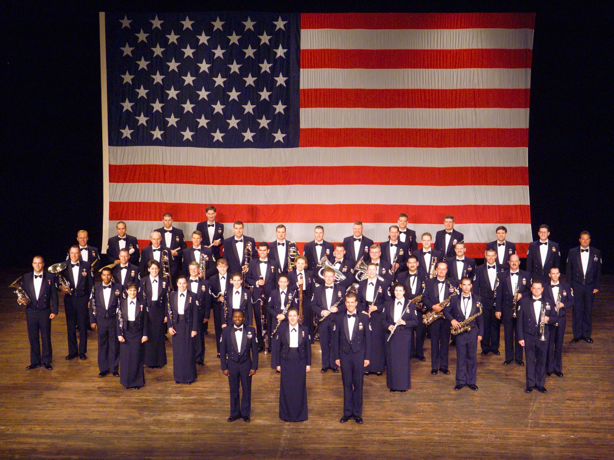 The United States Air Force Academy Concert Band. (U.S. Air Force photo)