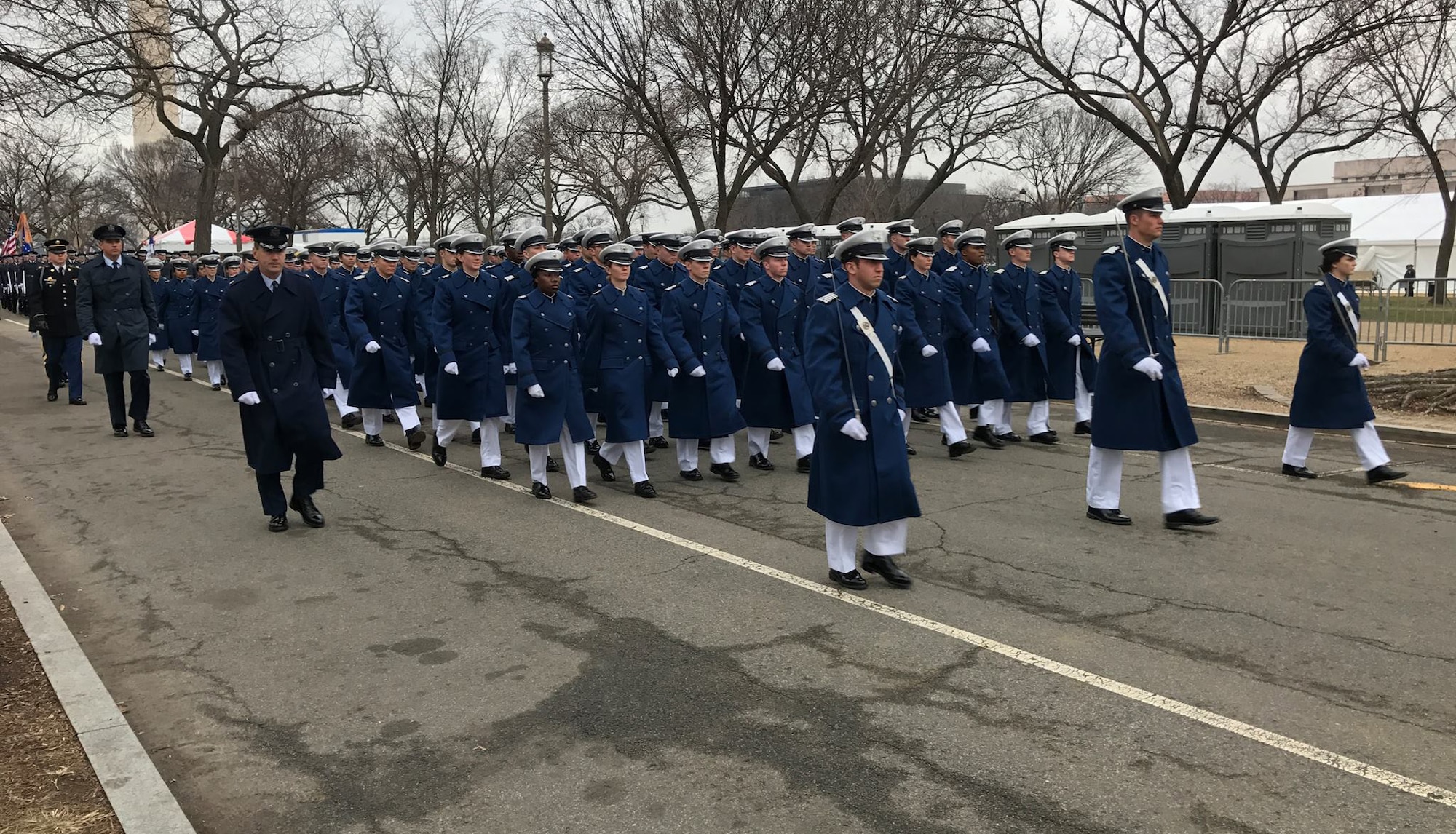 Academy cadets march in Inaugural Parade > United States Air Force