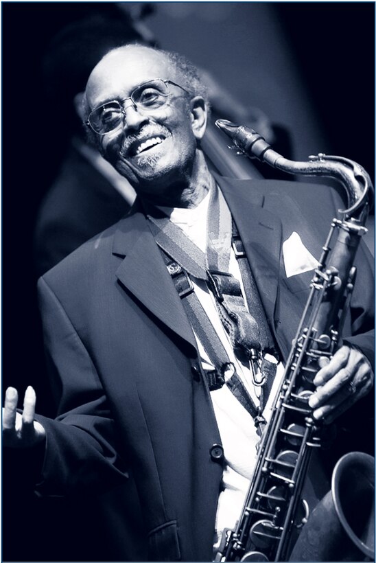 Jimmy Heath has long been recognized as a brilliant instrumentalist and a magnificent composer and arranger. Jimmy is the middle brother of the legendary Heath Brothers (Percy Heath/bass and Tootie Heath/drums) and is the father of Mtume. He has performed with nearly all the jazz greats of the last 50 years, from Howard McGhee, Dizzy Gillespie and Miles Davis to Wynton Marsalis. 