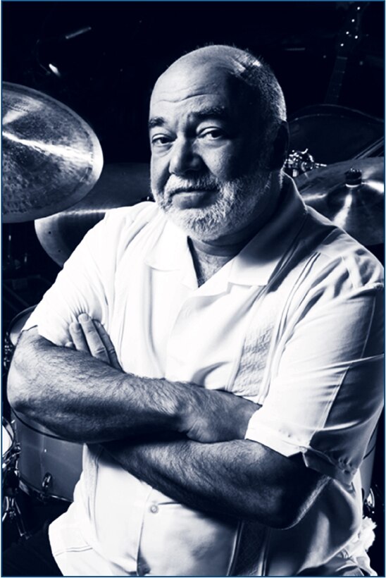 Peter Erskine has played the drums since the age of four and is known for his versatility and love of working in different musical contexts. He appears on over 600 albums and film scores and has won two GRAMMY Awards plus an Honorary Doctorate from the Berklee School of Music (1992).