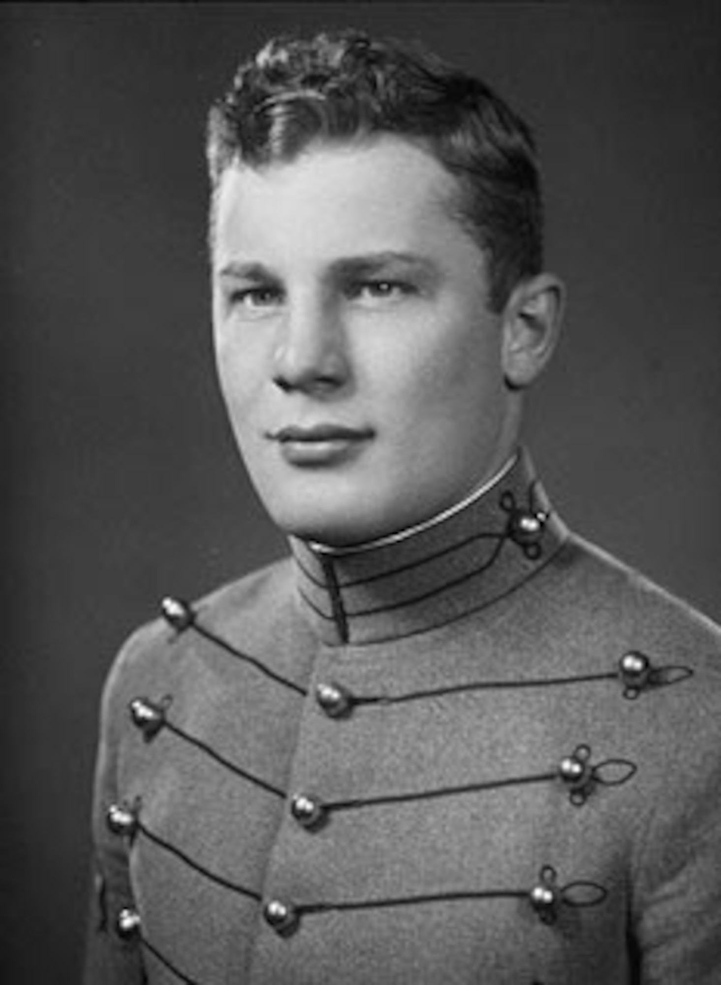 Robin Olds at West Point. (Department of Defense photo.)